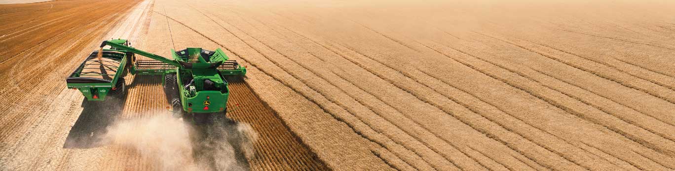 John Deere Combine Setting